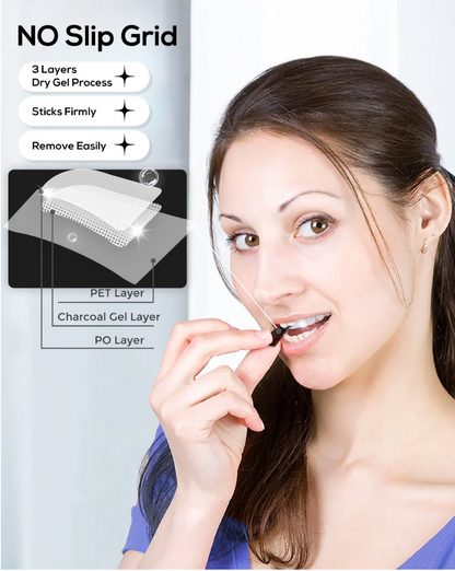 Charcoal Brilliance: Whitening Strips for a Dazzling Smile!