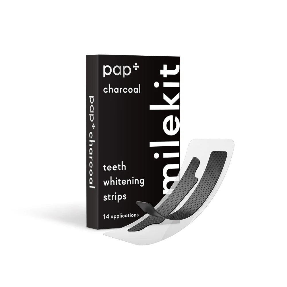 Charcoal Brilliance: Whitening Strips for a Dazzling Smile!