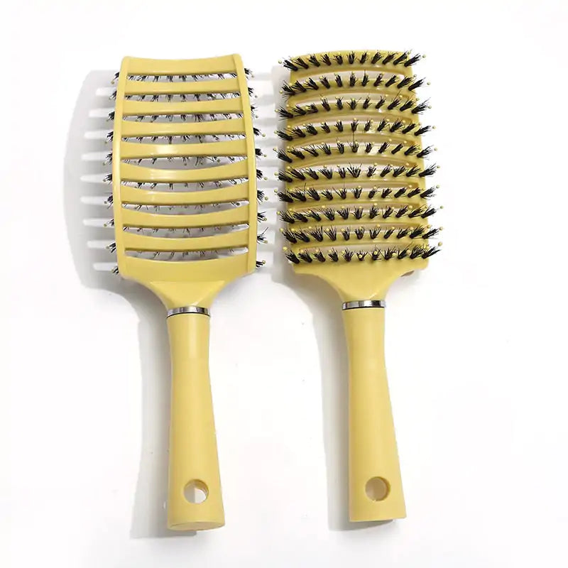 Gentle Care Hairbrush: Effortless Tangle-Free Styling