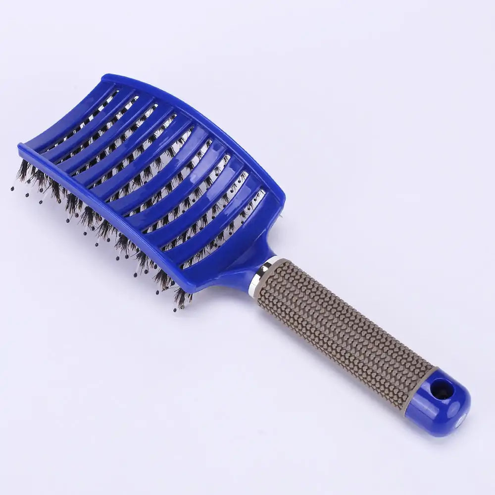 Gentle Care Hairbrush: Effortless Tangle-Free Styling