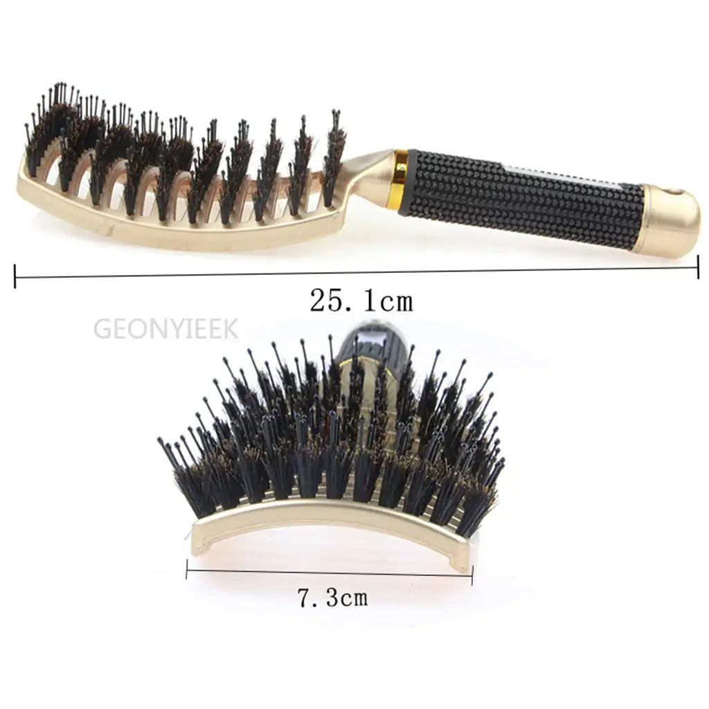 Gentle Care Hairbrush: Effortless Tangle-Free Styling