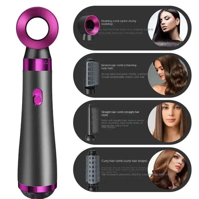 Style & Shine Pro: 5-in-1 Hair Mastery Set