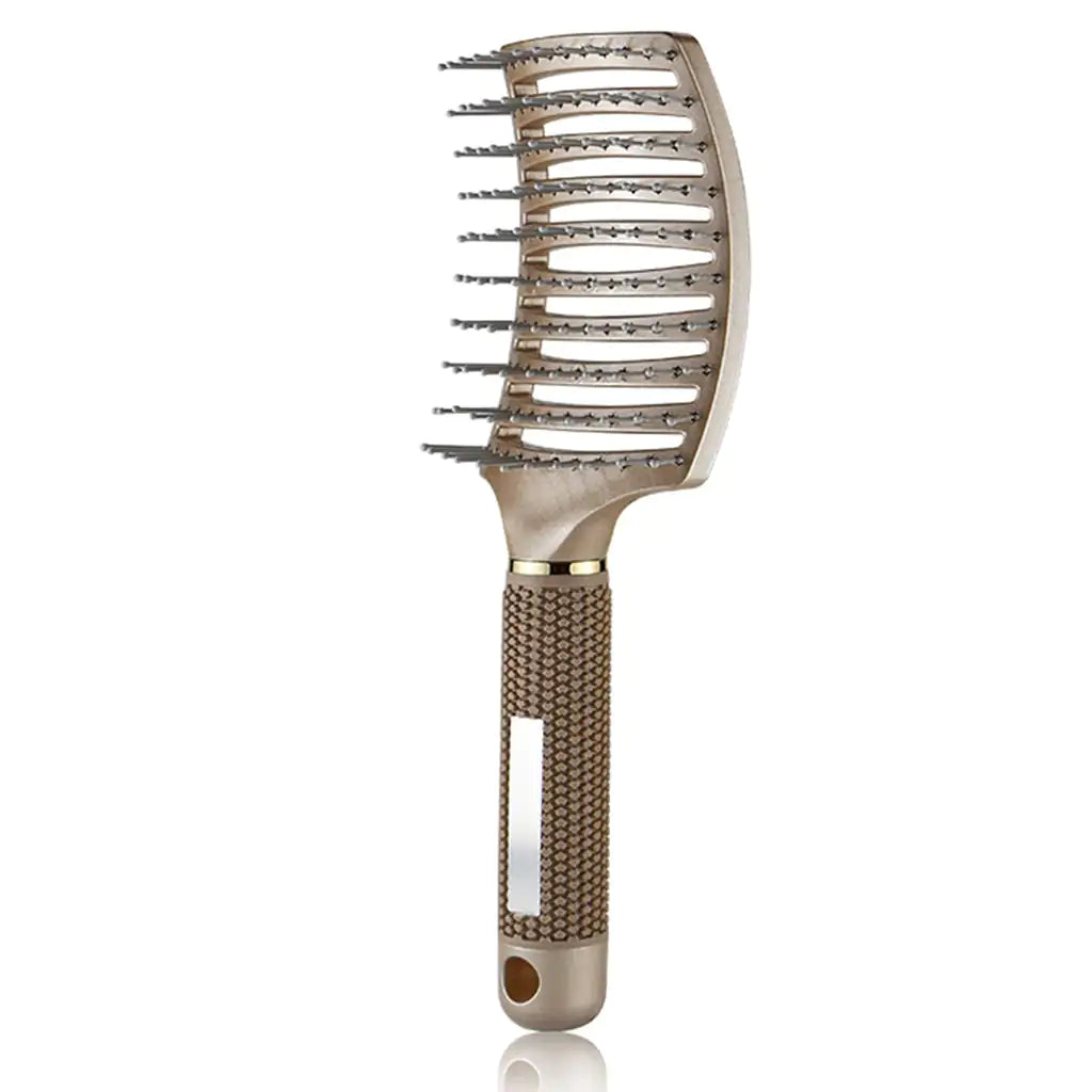 Gentle Care Hairbrush: Effortless Tangle-Free Styling